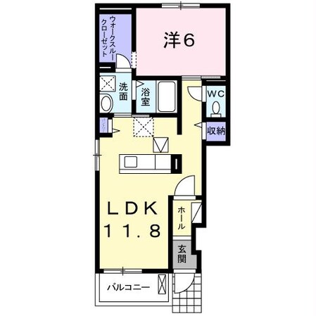 くりの木　1-022723601の物件間取画像